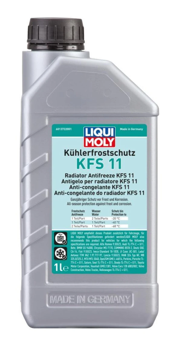 Liqui Moly Radyatör Antifrizi KFS 11 Mavi 1 Litre 21149