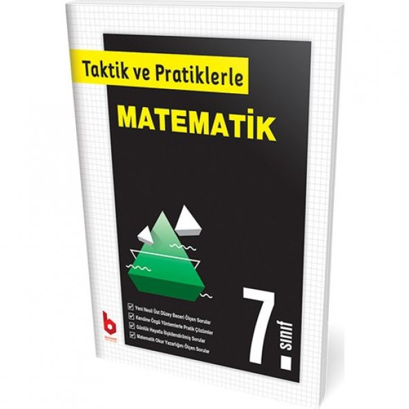 Basamak Yayınları Taktiklerle ve Pratiklerle 7. matematik Soru Bankası