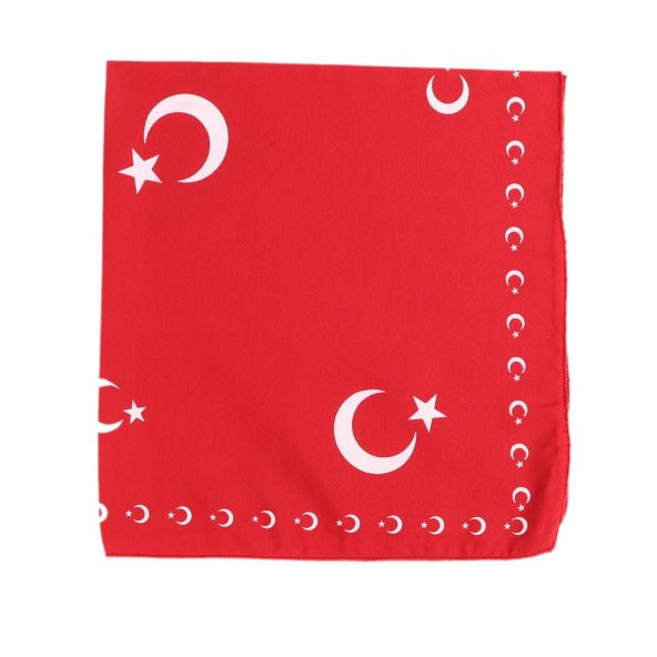 AY YILDIZ BASKILI BANDANA - 2