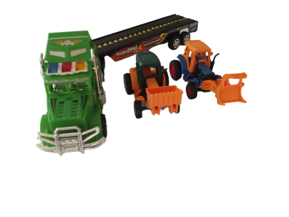 Hauler İş Makinası Taşıyan Tır Çekici - Oyuncak Tır ve İş Makinası - 2