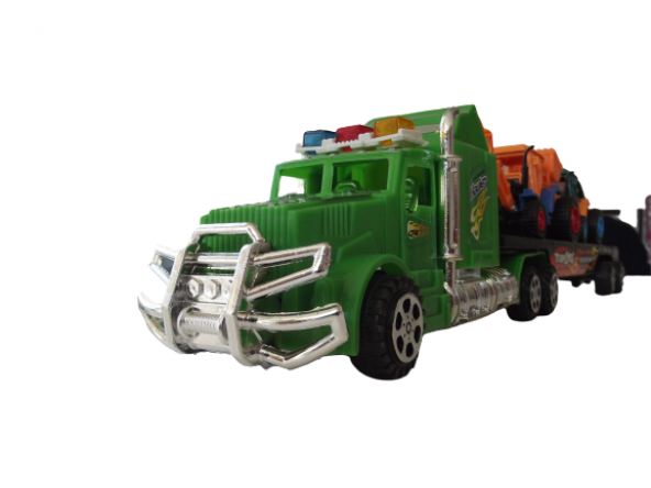 Hauler İş Makinası Taşıyan Tır Çekici - Oyuncak Tır ve İş Makinası - 3