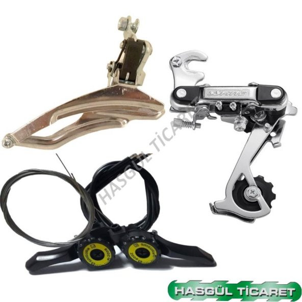 HSGL BİSİKLET TY05 ARKA ATIRICI ÖN ATTIRICI TY 05 VİTES KOLU SET