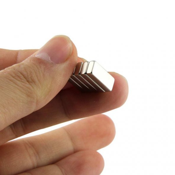 5 Adet Blok Süper Güçlü Neodyum Mıknatıs NdFeB Magnet - 3