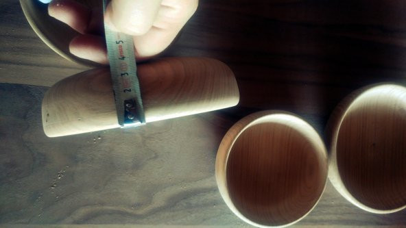 El Yapımı Ahşap Kase - 4