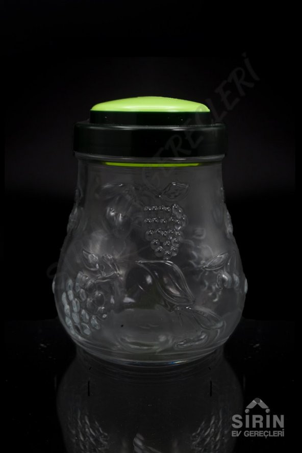 Garden 2li Plastik Kapaklı Kavanoz