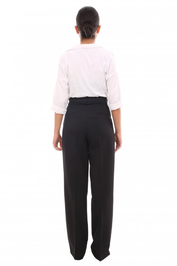HerTon Pileli Rahat Kesim Palazo Pantolon PU-475 - 3
