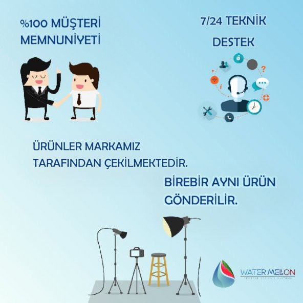 Set / Tezgah Üstü Su Arıtma Cihazı 2 İnç Filtre Seti - 7