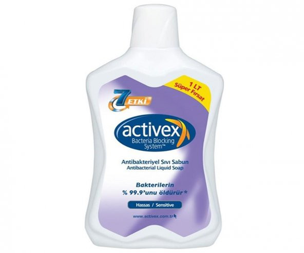 Activex Sıvı Sabun Hassas 1 L