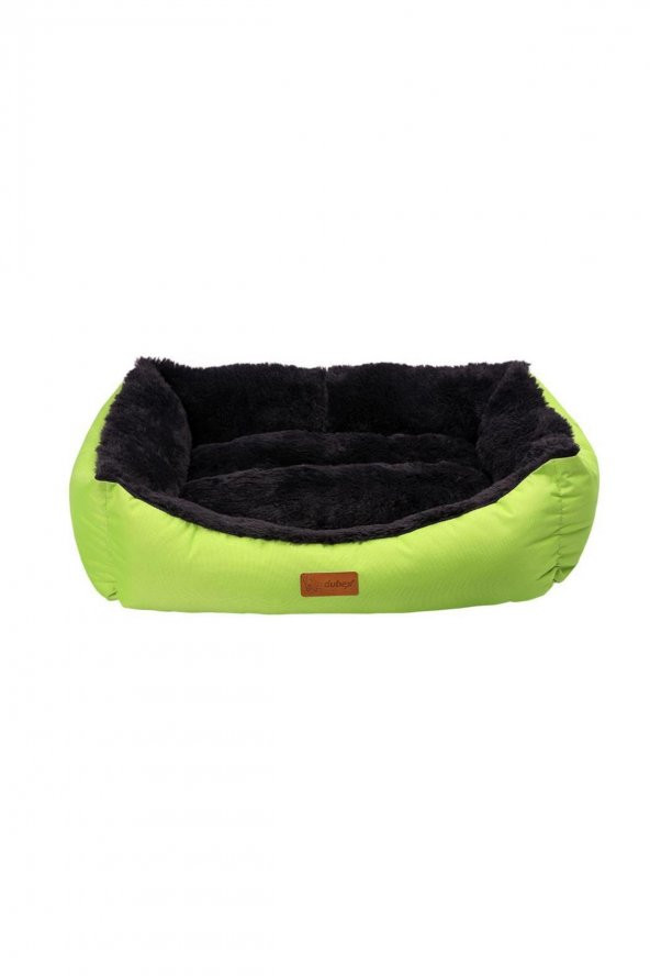 Dubex Jellybean Kedi Köpek Yatağı Fıstık Yeşili-Antrasit Gri M