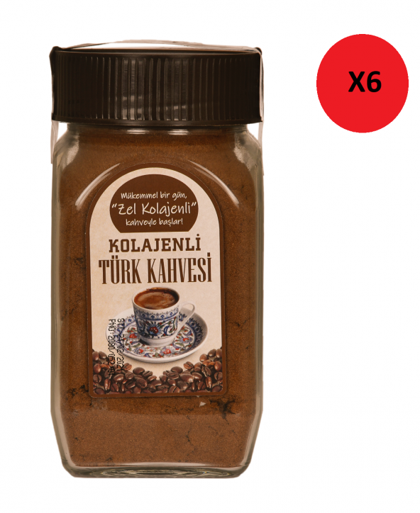 ZEL Kolajenli Türk Kahvesi 150 G (6 ADET)