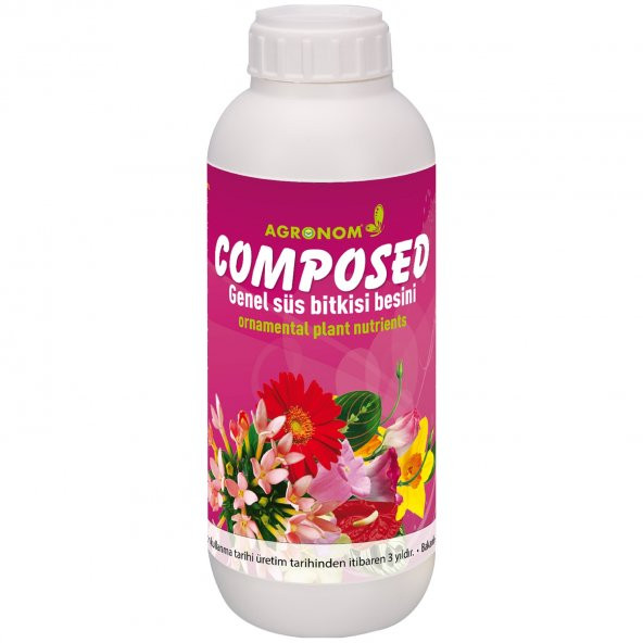 AgronomPLUS Konsantre Genel Süs Bitki Coşturan Besin Gübre