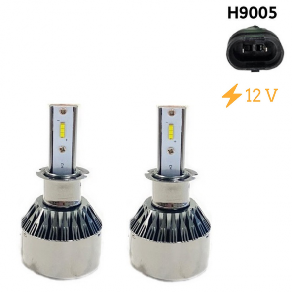 Space Led Far Ampulü Küçük Kasa Beyaz H9005/36W/4800LM/12 / LAAM905 - 1