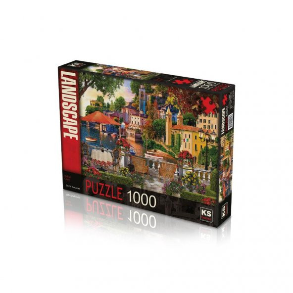 20570 İtalyan Sahili 1000 Parça Puzzle -KS Puzzle