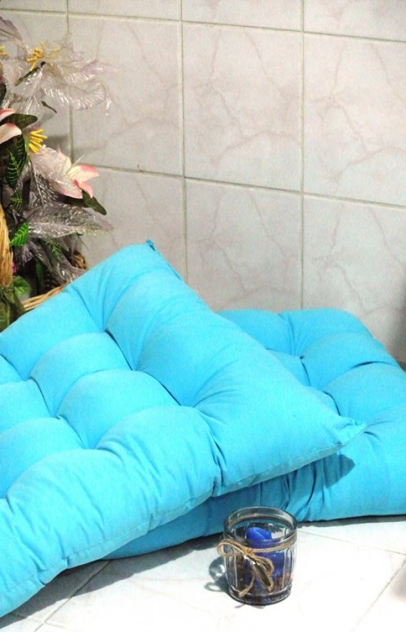 60x60cm Dekoratif Pofuduk Fonksiyonel Minder, evde, işte, ofiste, Bahçede - 2