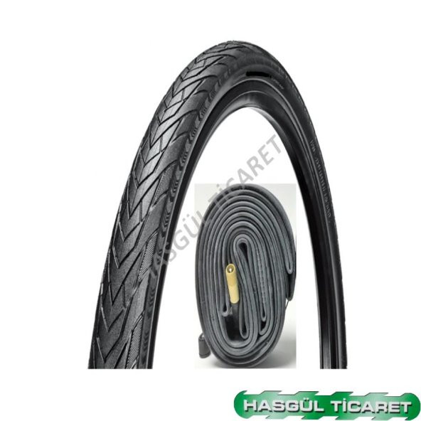 HSGL BİSİKLET İÇ DIŞ LASTİK SET YOL BİSİKLETİ 28 700/38