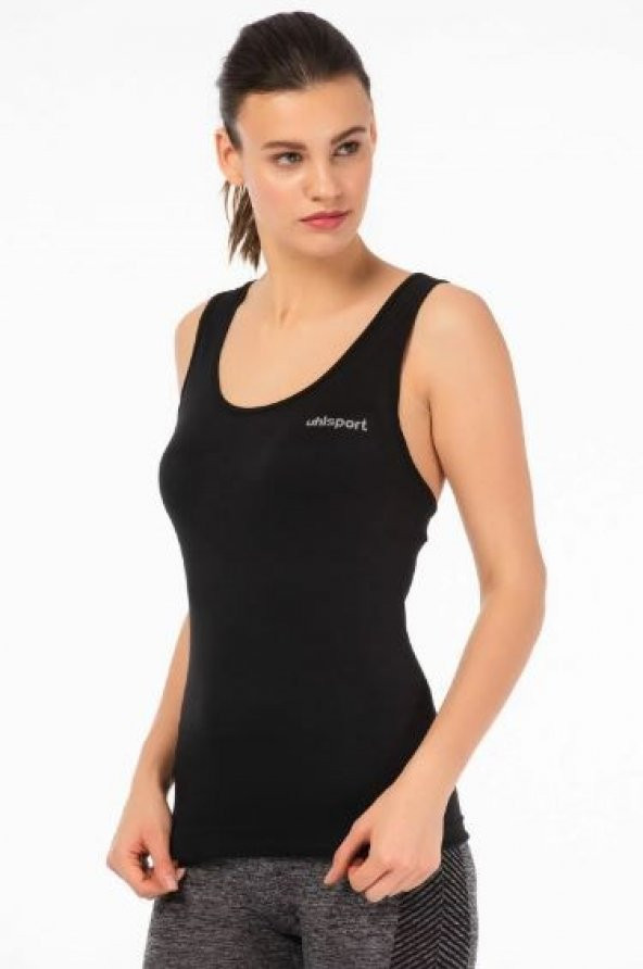 uhlsport Kadın Kolsuz T-shirt- Body Dux -1101983-siyah