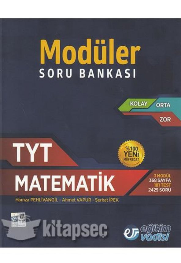 Eğitim Vadisi Tyt Matematik Modüler Soru Bankası
