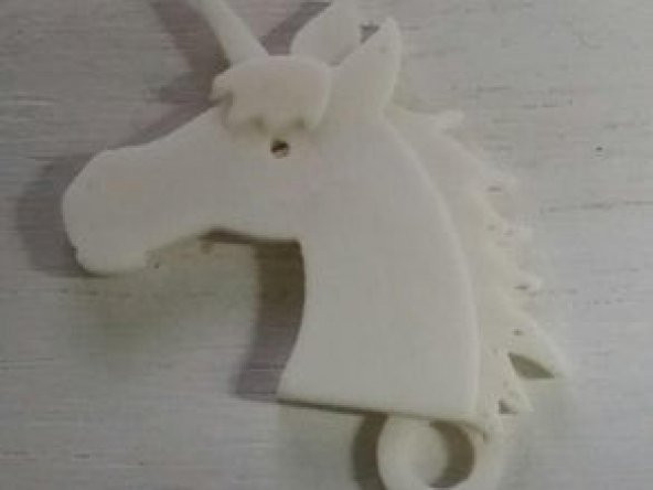 Hediyelik Eşya Unicorn Anahtarlık At Hayvan Figürlü Plastik