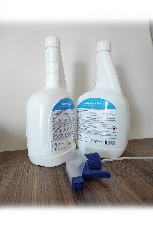 ECOLAB 2 ADET SPREY BAŞLIKLI YÜZEY DEZENFEKTANI P50