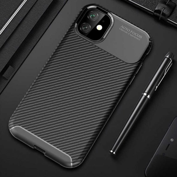 Apple iPhone 11 Kılıf  Evastore Negro Silikon - 2