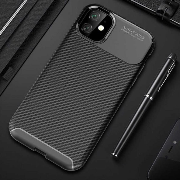 Apple iPhone 11 Kılıf  Evastore Negro Silikon - 4