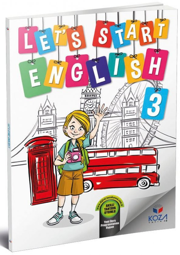 Koza Yayın Let's Start English 3 (Akıllı Tahta Uygulamalı)