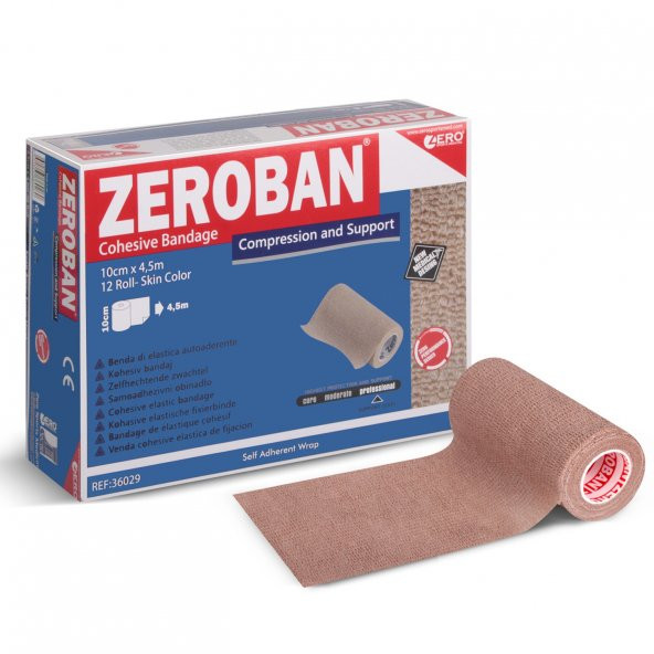 Zeroban Ten 10cm x 4,5m Coban Bandaj