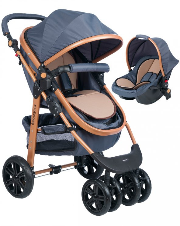 Bebegold 620 Hamilton Travel Sistem Bebek Arabası + Puset - 3