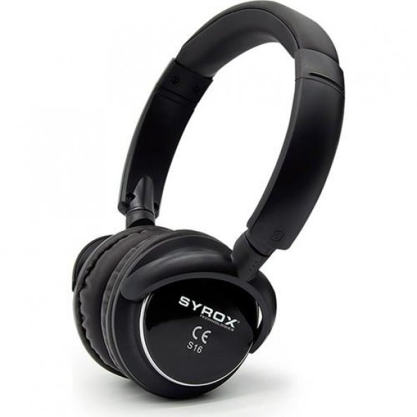 Syrox Kablosuz Bluetooth Kulaküstü Kulaklık Hafıza Kartı Girişli S16 - 5