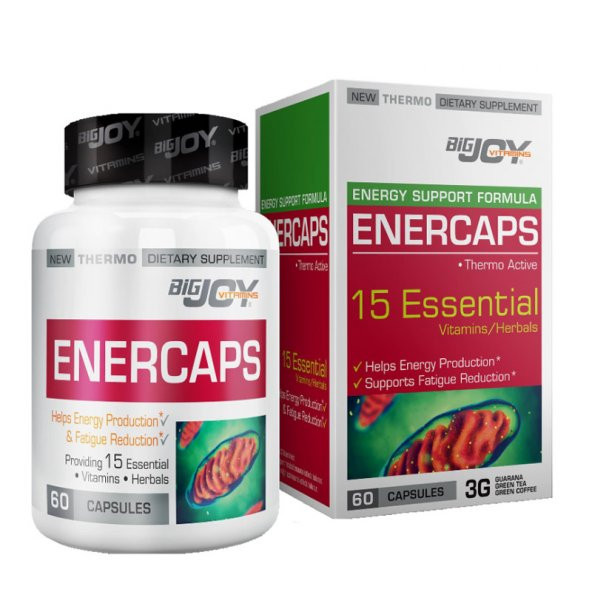 Big Joy Vitamins Enercaps - 60 Kapsül