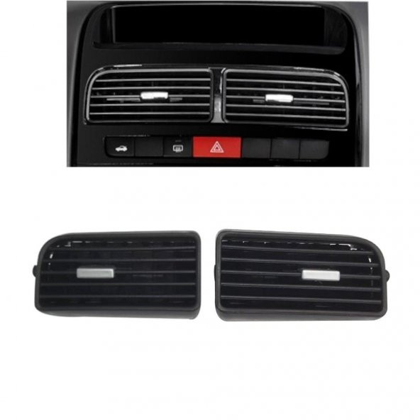 FIAT DOBLO 3 KALORİFER HAVA ÜFLEME DİFÜZÖR ORTA (SAĞ )735498104 - 2