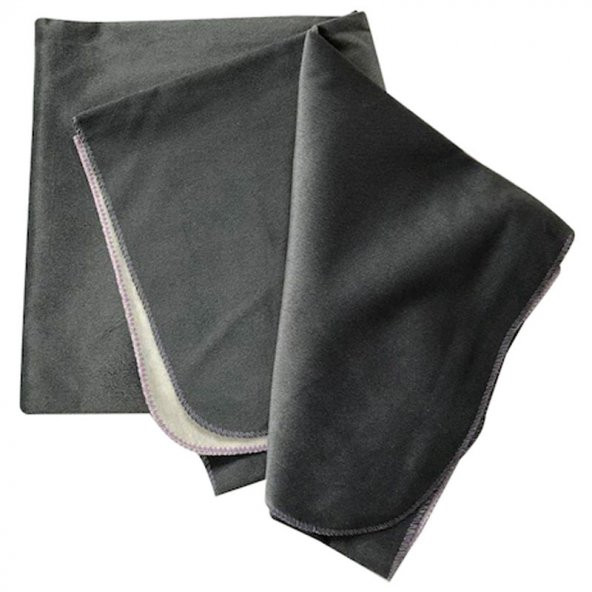 Okey Oyun Masa Örtüsü Kadife 140x140 Parlak Füme - 1