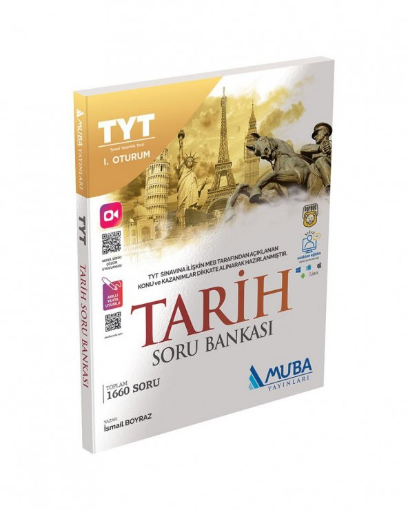 Muba Yayınları TYT Tarih Soru Bankası - 1