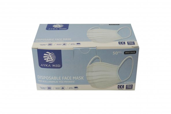 TEK KULLANIMLIK TELLİ MASKE 150 ADET