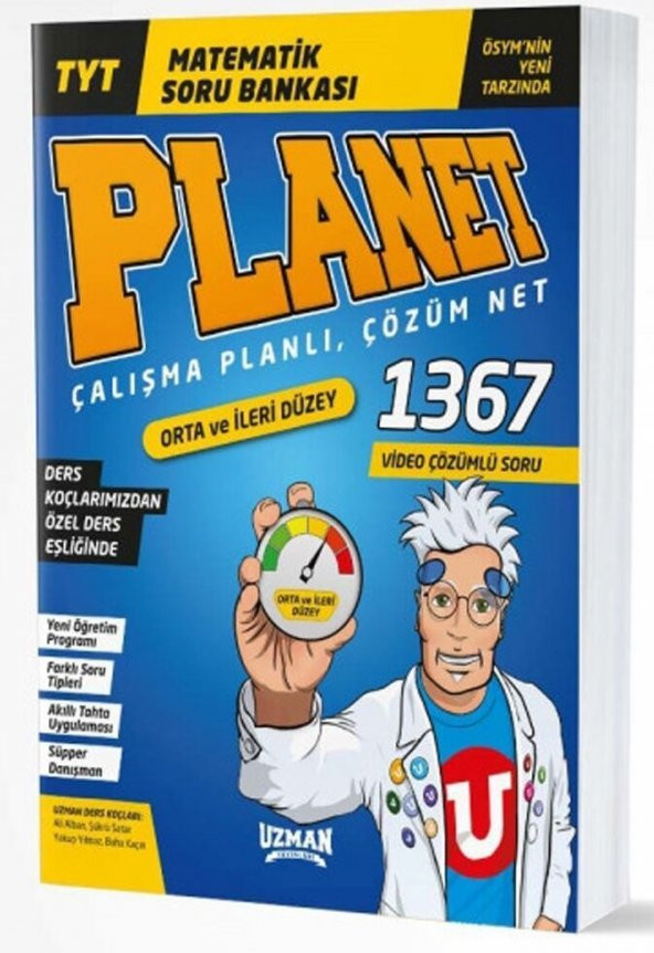 Uzman Yayınları TYT Matematik Planet Soru Bankası