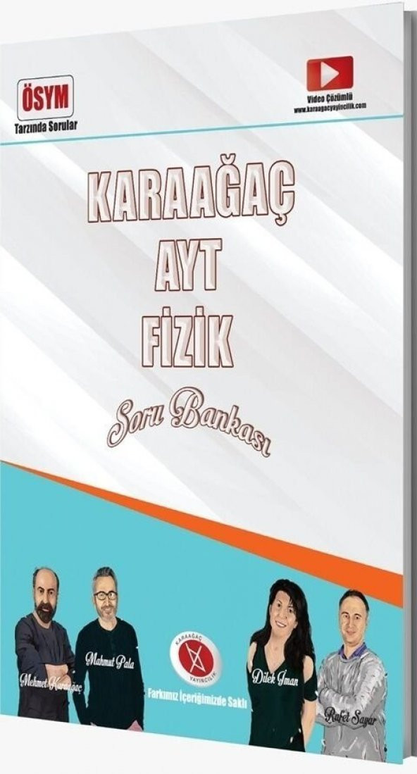 Karaağaç Yayınları AYT Fizik Soru Bankası