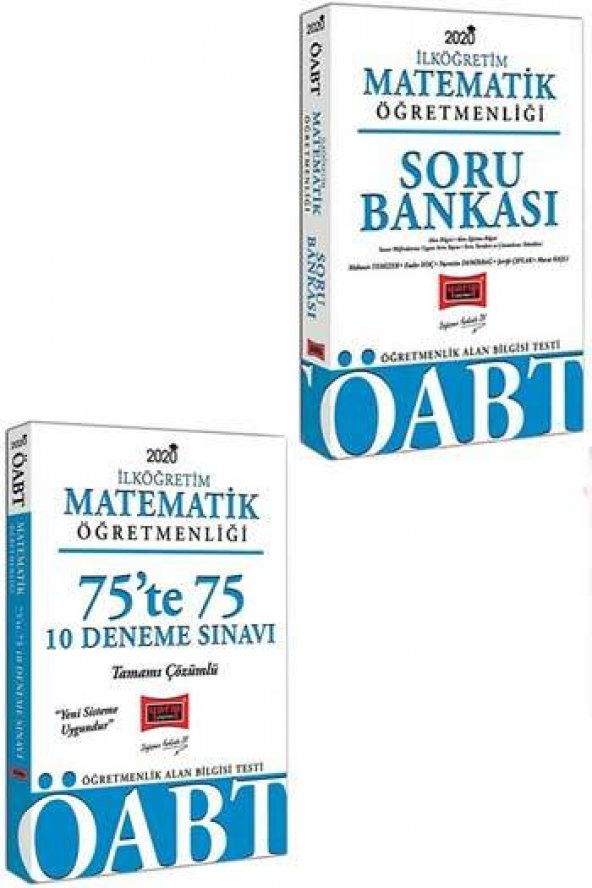 Yargı 2020 ÖABT İlköğretim Matematik Öğretmenliği Çözümlü Soru De - 1