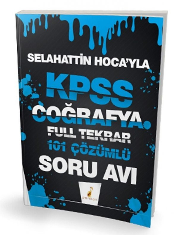Pelikan KPSS Selahattin Hocayla Coğrafya Soru Avı 101 Çözümlü Sor