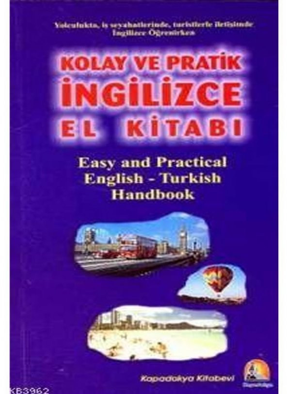 Kapadokya Yayınları Kolay ve Pratik İngilizce El Kitabı