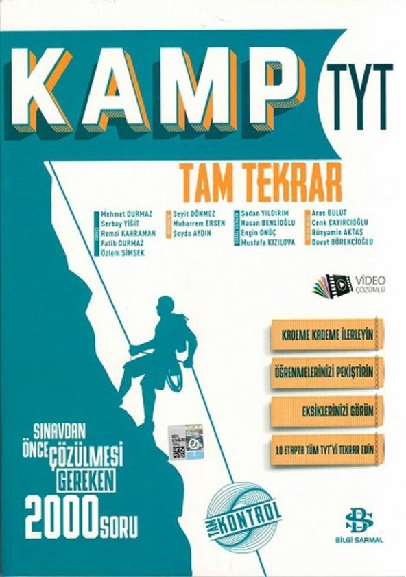 Bilgi Sarmal Yayınları TYT Kamp Tam Tekrar - 1