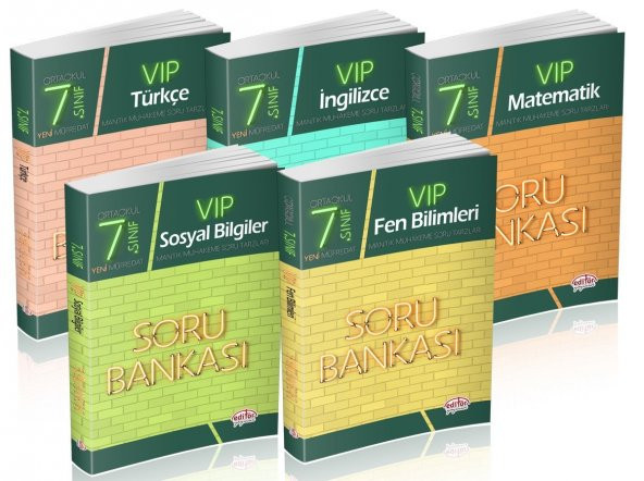 Editör 7.Sınıf VIP Kazandıran Soru Bankası Seti