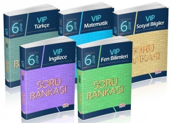 Editör 6.Sınıf VIP Kazandıran Soru Bankası Seti