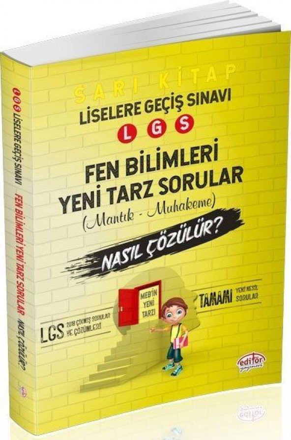 Editör Yayınları LGS Fen Bilimleri Mantık Muhakeme Soruları Nasıl