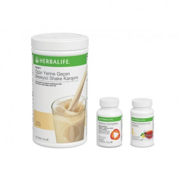 Herbalife Kilo Kontrol Programı ( Shake + Thermo Complete + Çay )