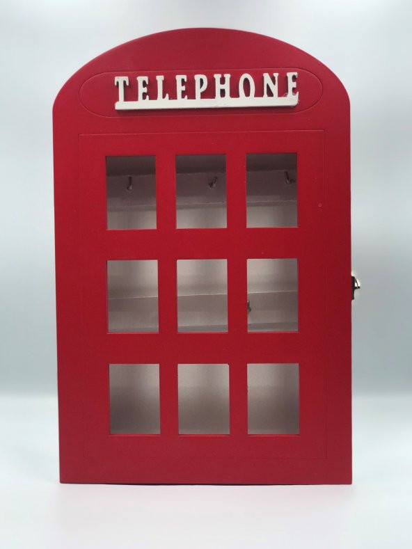 Londra Telefon Kulübesi Anahtarlık Kutusu - 3