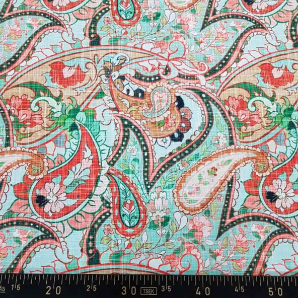 Su Geçirmez Etnik Desenli Döşemelik Kumaşlar - 5