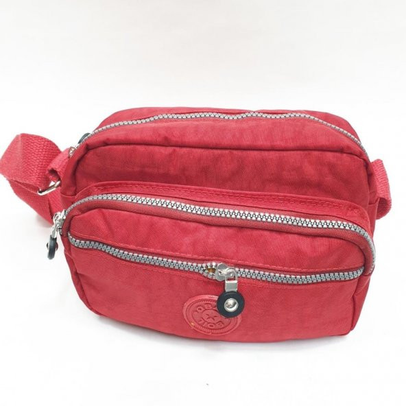 Kaliteli ve Kullanışlı Orta Boy Kırmızı Renk Bayan El ve Omuz Çantası - 6