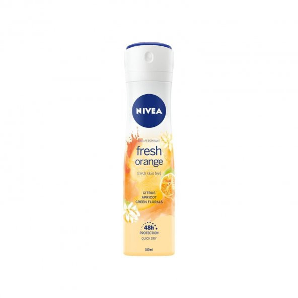 Nıvea Deodorant Fresh Orange Bayan Sprey 150 Ml