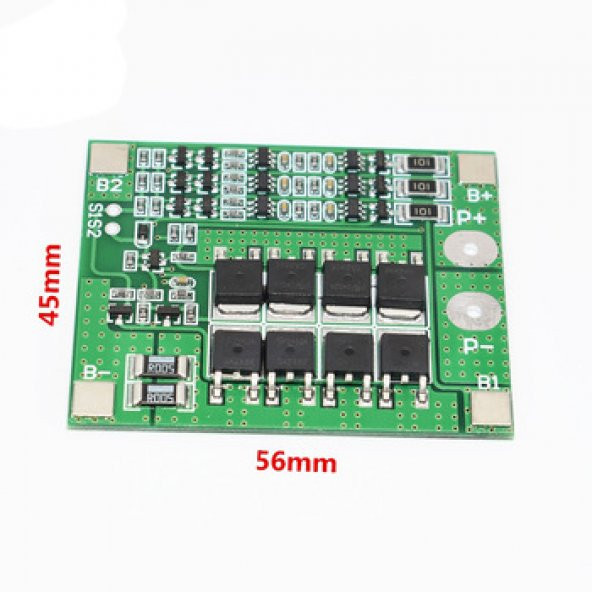 3S 25A 3 Hücreli Balans BMS 18650 Lityum Pil Şarj Devresi
