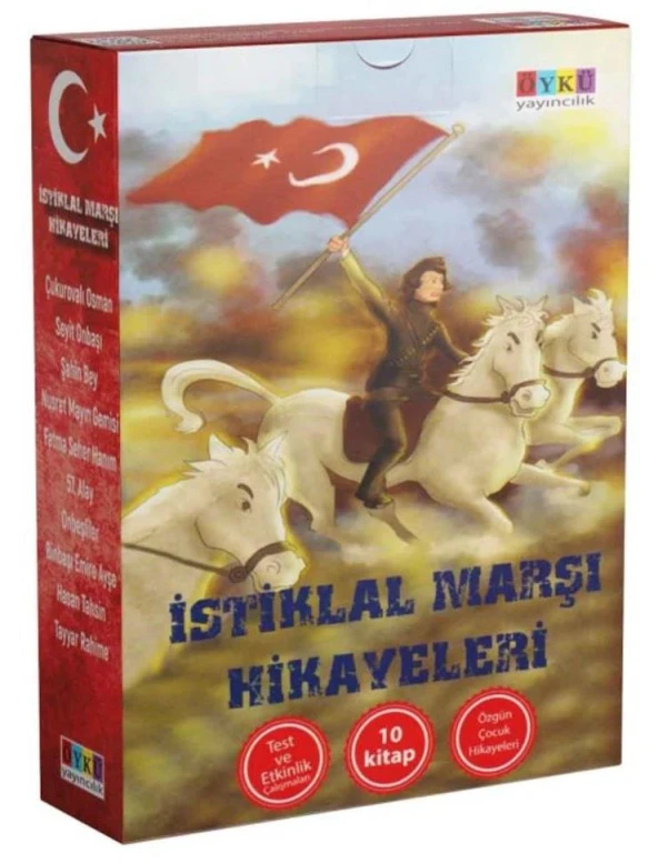 Öykü Yayıncılık 4. Sınıf İstiklal Marşı Hikayeleri 10 Kitap